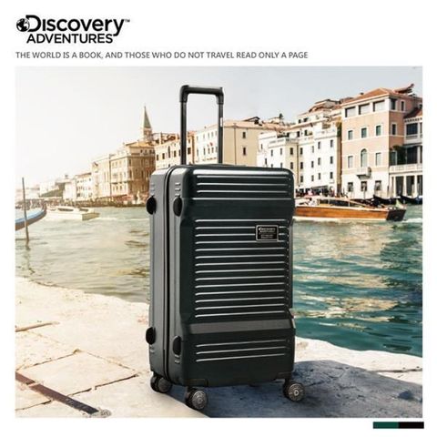 【南紡購物中心】 Discovery Adventures 運動款工具箱28吋深框行李箱
