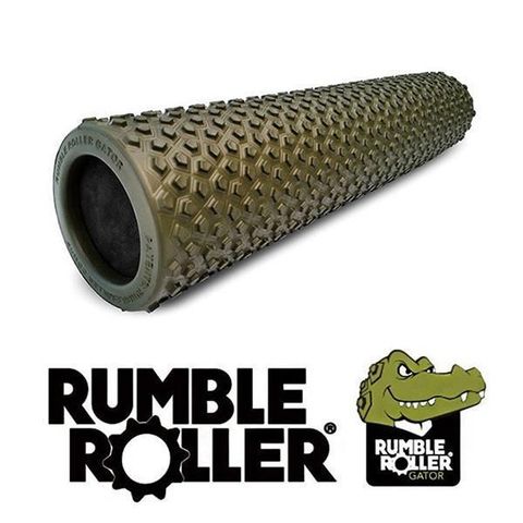 【南紡購物中心】 Rumble Roller 揉壓按摩滾筒 狼牙棒 Gator 鱷皮系列 56cm 台灣製造 代理商貨 正品
