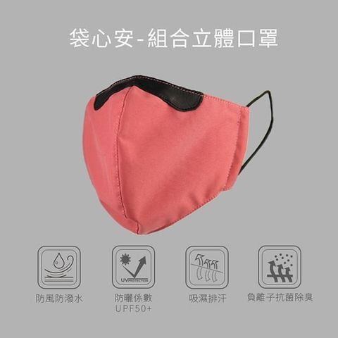 【南紡購物中心】 【威飛客WELL FIT】袋心安-組合立體口罩