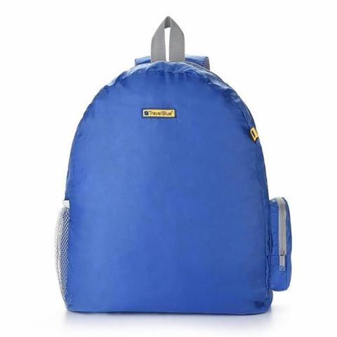 【南紡購物中心】 【 Travel Blue 】 Foldable 摺疊背包 (11L) 藍色
