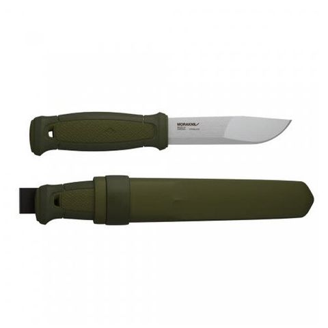 MORAKNIV Kansbol 不鏽鋼直刀 軍綠