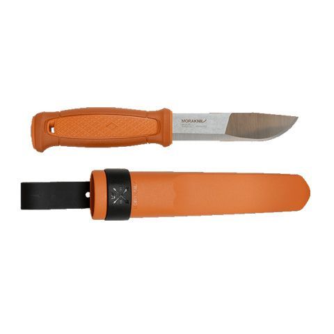 MORAKNIV Kansbol 不鏽鋼直刀 附Multi-Mount固定座 橘色