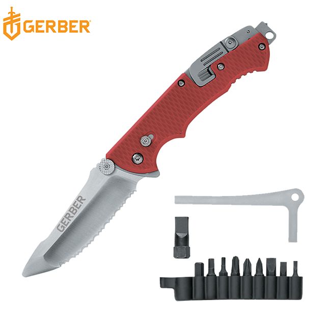 Gerber  Hinderer Rescue 救援者多功能鋸齒折刀22-01534