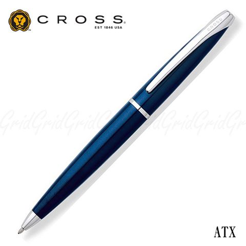 《美國 CROSS ATX 寶藍色原子筆》《買筆送筆芯》