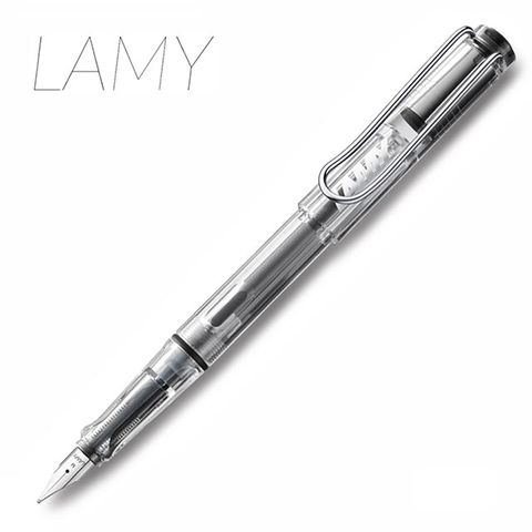 LAMY 《  Vista 自信系列 透明鋼筆*12》