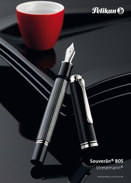 Pelikan 百利金 特別版 Souveran M805 煤灰色限量18k鋼筆