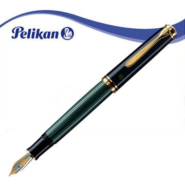 Pelikan 百利金   PL-M400 綠條紋鋼筆