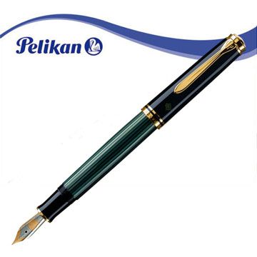 Pelikan 百利金 PL-M400 綠條紋鋼筆