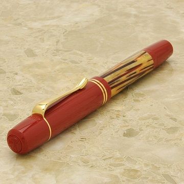 EF尖現貨一組 Pelikan百利金 特別版復刻 紅玳瑁 14K鋼筆(M101N 紅烏龜)