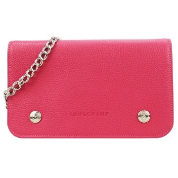 LONGCHAMP LE FOULONNE-HERREN斜背包(粉紅)