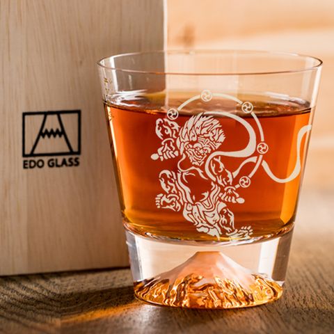 【田島硝子】日本手工吹製威士忌雷神富士山杯(TG19-002-TS)