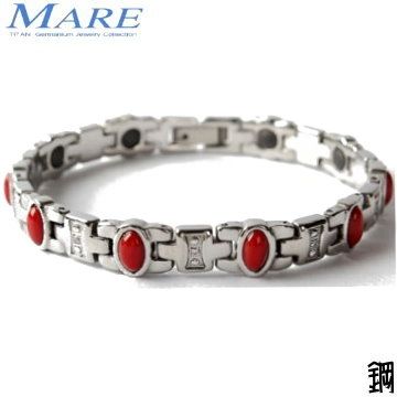 MARE 【-316L白鋼系列】耀眼(紅瑪瑙)爪鑲鑚 款