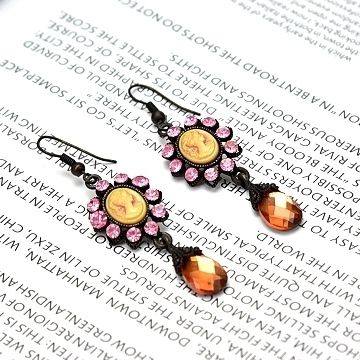 Bear & Color 著色 【維多莉亞女王】古著耳環
