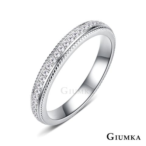 GIUMKA純銀情侶戒指 穿越愛戀 銀色細戒 單個價格 MRS06023