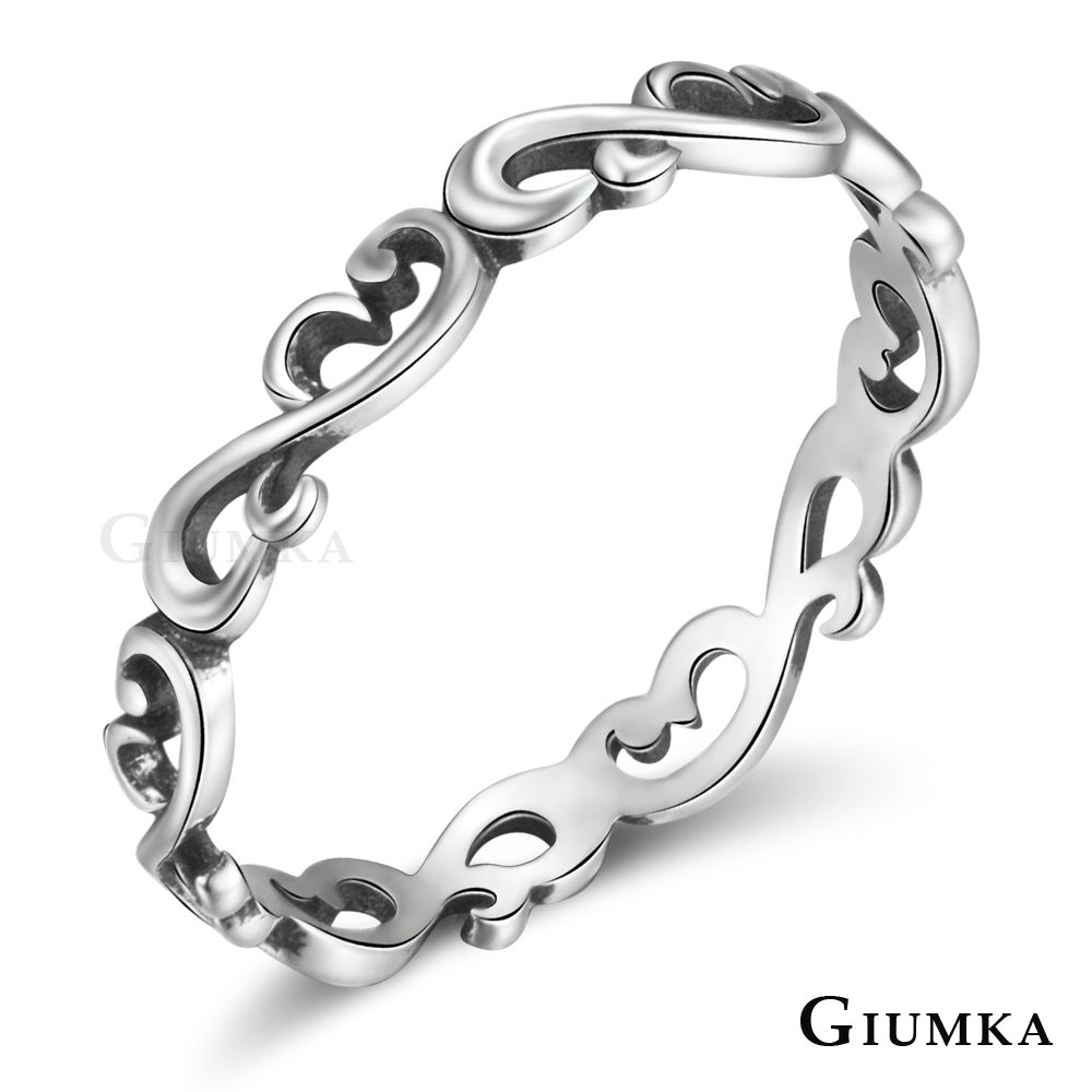 GIUMKA 925純銀戒指防小人尾戒