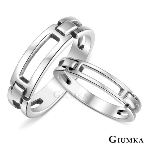 GIUMKA 925對戒情侶純銀戒指情人節禮物-單個價格