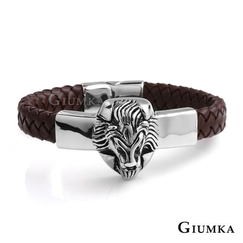 GIUMKA．皮革手環．獅子王．新年禮物