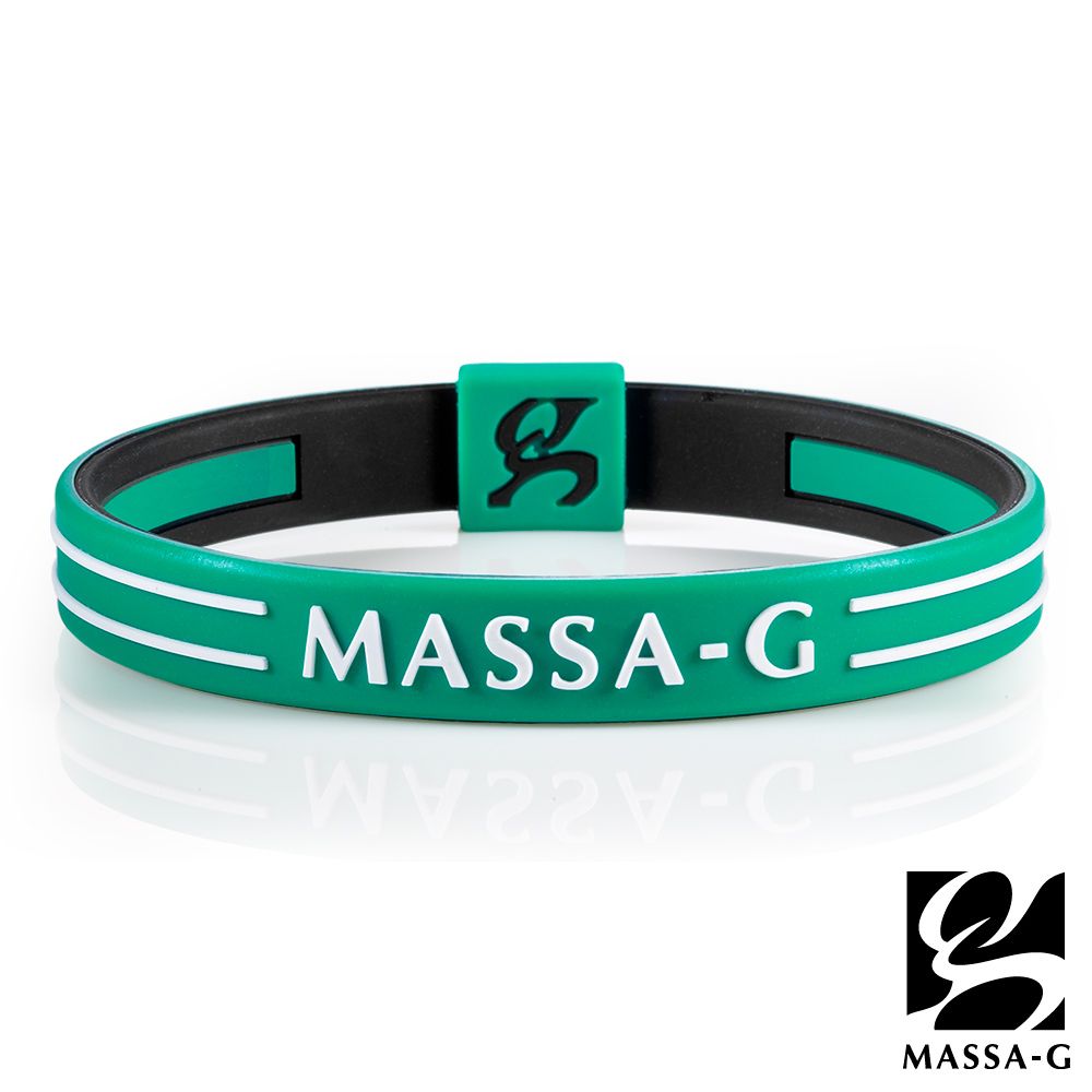 MASSA-G  Energy Plus雙面鍺鈦能量手環-綠