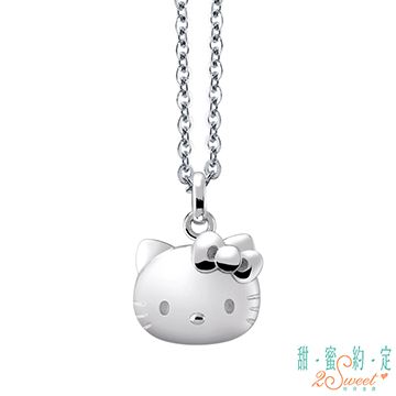 Hello Kitty HelloKitty 牛奶糖Kitty純銀項鍊