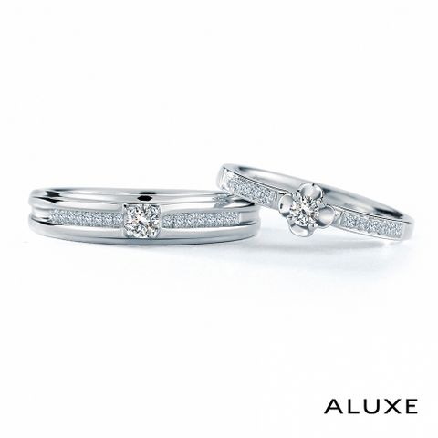 ALUXE 亞立詩 18K金 結婚對戒 RBG0504