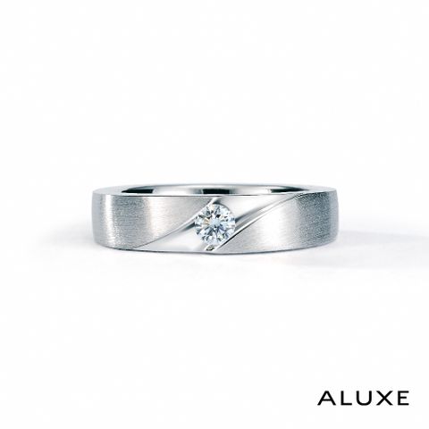 ALUXE 亞立詩 18K金 結婚男戒 RB0175