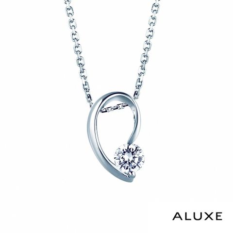 【ALUXE 亞立詩鑽石】Sweet Mood系列 0.20克拉美鑽項鍊