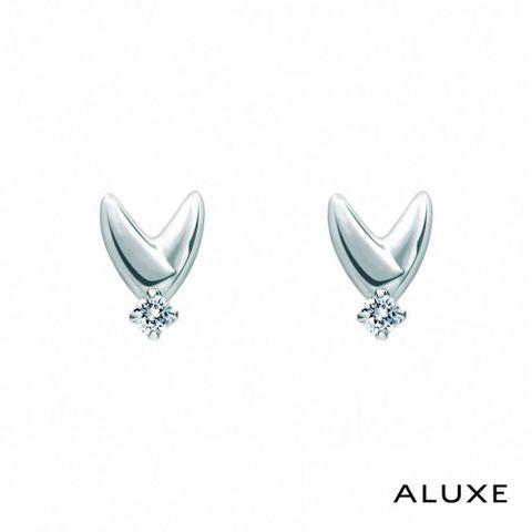 A-LUXE 亞立詩 My Angel 0.06克拉美鑽耳環