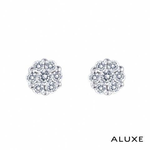 A-LUXE 亞立詩 18K金 總重0.30克拉 鑽石耳環