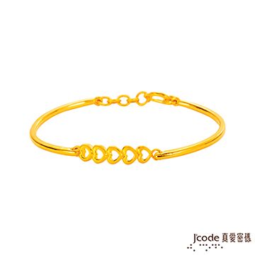 Jcode 真愛密碼 Jcode 愛情緣分黃金手環