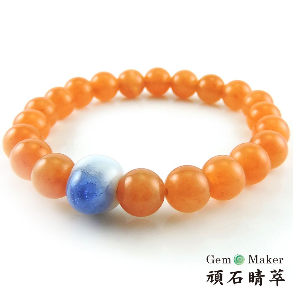 GemMaker 頑石睛萃 黃東菱手工釉燒陶瓷手珠