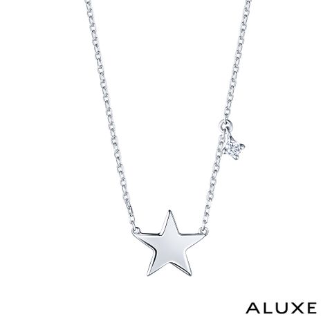 ALUXE 亞立詩 Shooting Star 18K金鑽石項鍊