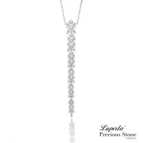 【大東山珠寶】星空流星雨 璀璨晶鑽純銀項鍊