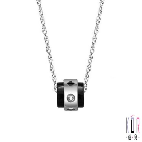 K’OR蔻兒 時尚女王鑽石/鉑金項鍊