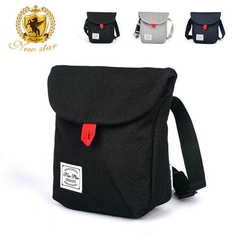 簡約防水素色超輕快拆小側背包包 斜背包隨身背包 NEW STAR BL163