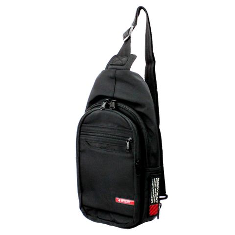 BODYSAC-黑色機能防水單肩包 b1506
