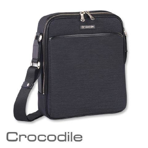 Crocodile 鱷魚牌 Marvel布配皮系列直式斜背包L0104-07603