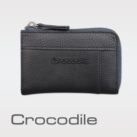 Crocodile 鱷魚牌 荔紋系列 Easy 輕巧L拉鍊零錢包 0103-08004