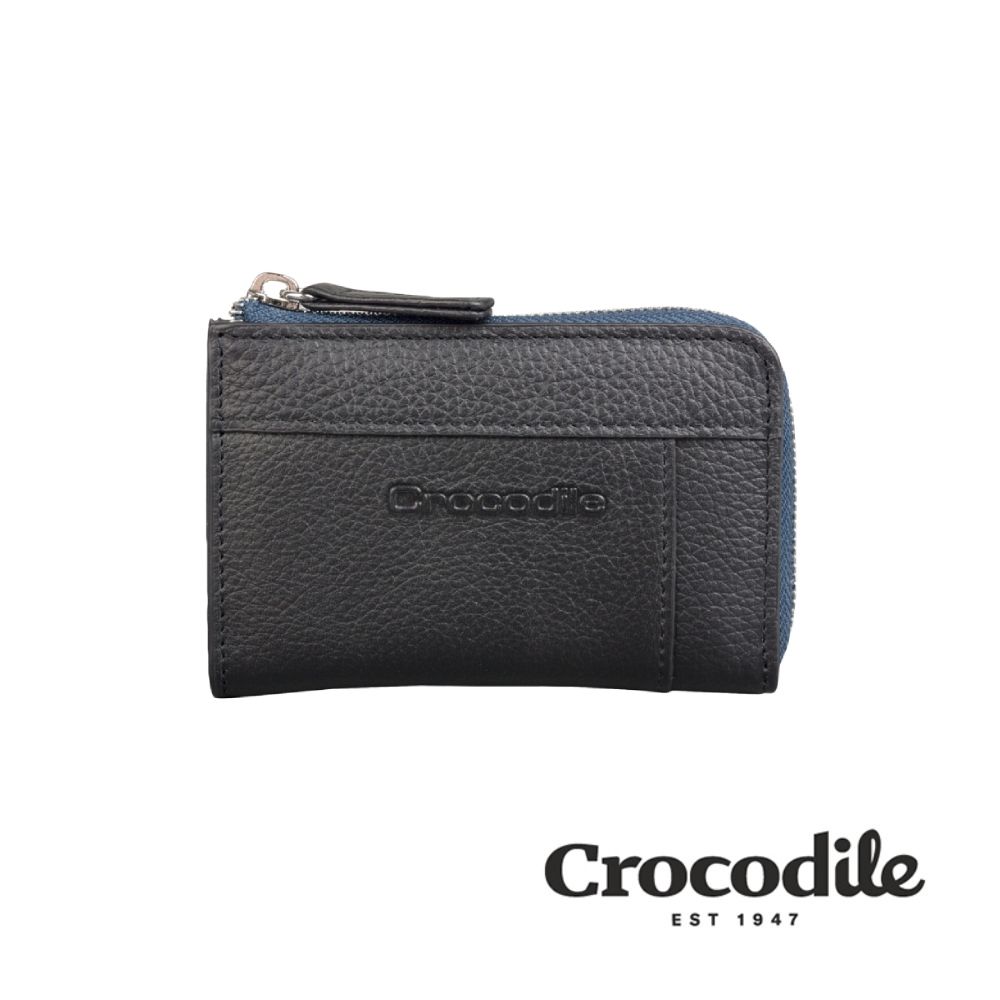 Crocodile 鱷魚牌  荔紋系列 Easy 輕巧L拉鍊零錢包 0103-08004