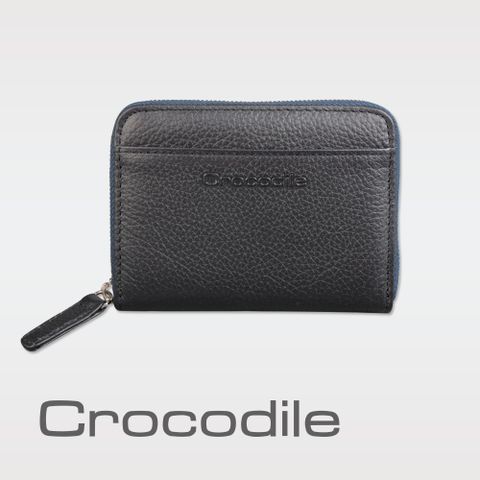 Crocodile 鱷魚牌 荔紋系列 Easy 輕巧拉鍊零錢包 0103-08005