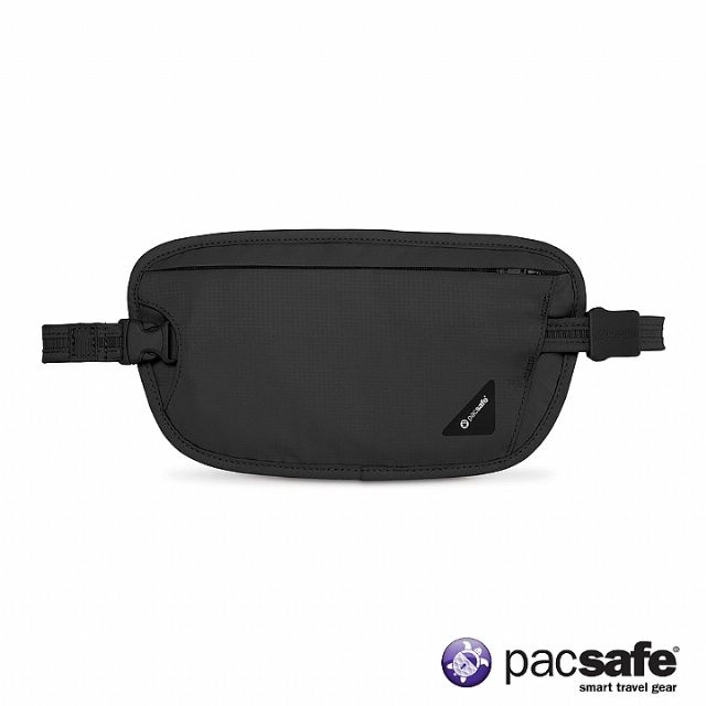 Pacsafe  COVERSAFE X100 RFID 安全貼身腰掛暗袋 (黑色)