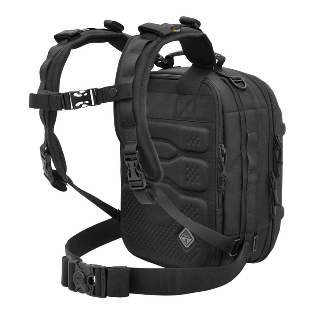 HAZARD 4 美國 Grill Hard MOLLE Photo Backpack 硬殼雙肩後背包-黑色 (公司貨) BKP-GRL-BLK