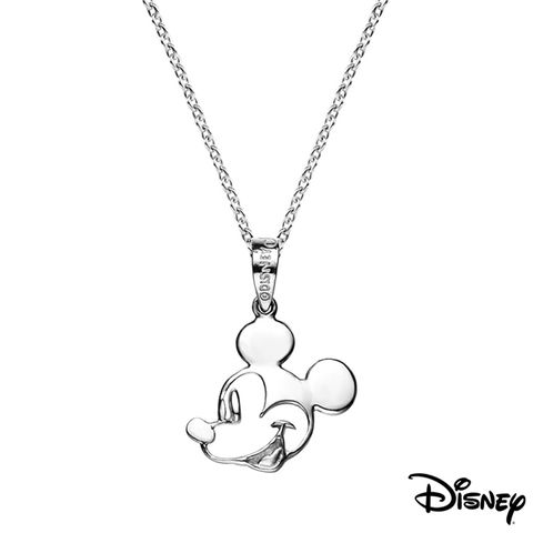 Disney迪士尼系列銀飾 純銀墜子-童話米奇款 送項鍊