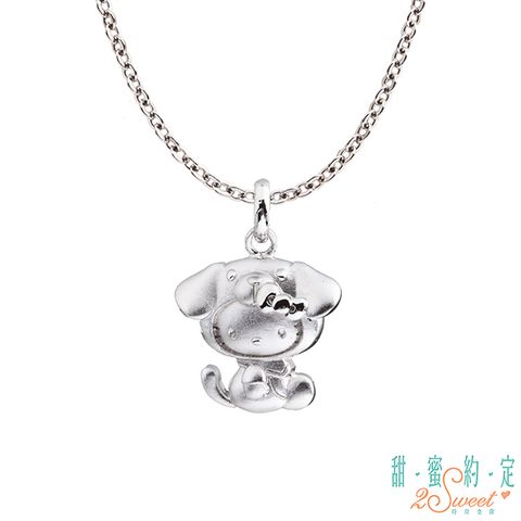 甜蜜約定 HelloKitty 旺桃花Kitty純銀墜子 送項鍊