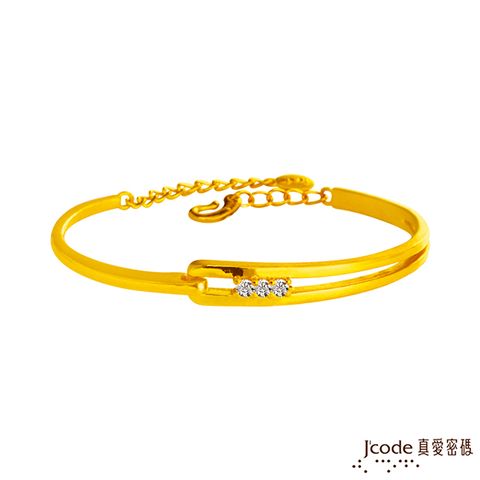 Jcode 真愛密碼 Jcode 晶彩人生黃金手環