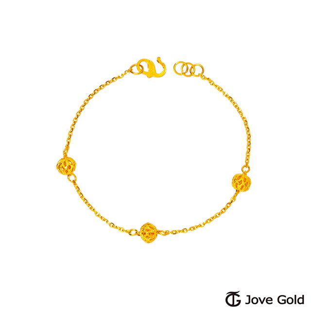 Jove gold  三世情緣黃金手鍊-B款