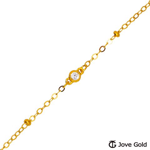 Jove gold 轉眼瞬間黃金手鍊