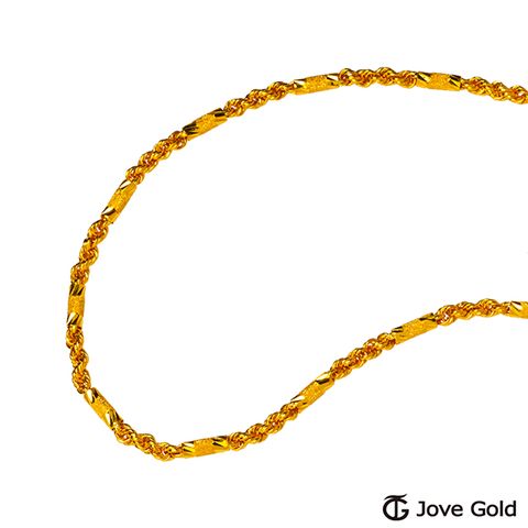 Jove gold 圓滿黃金項鍊(約15.30錢)(約2尺60cm)
