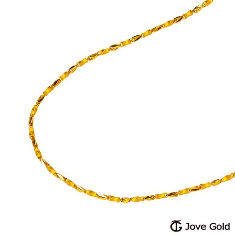 Jove gold 良緣黃金項鍊(約6.00錢)(約2尺60cm)