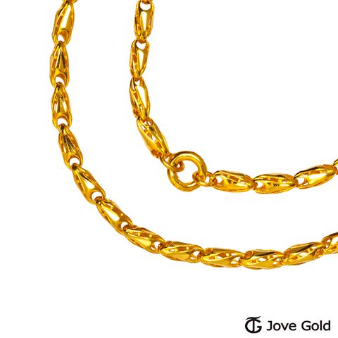 Jove gold 牽繫黃金項鍊(約12.50錢)(約2尺/60cm)