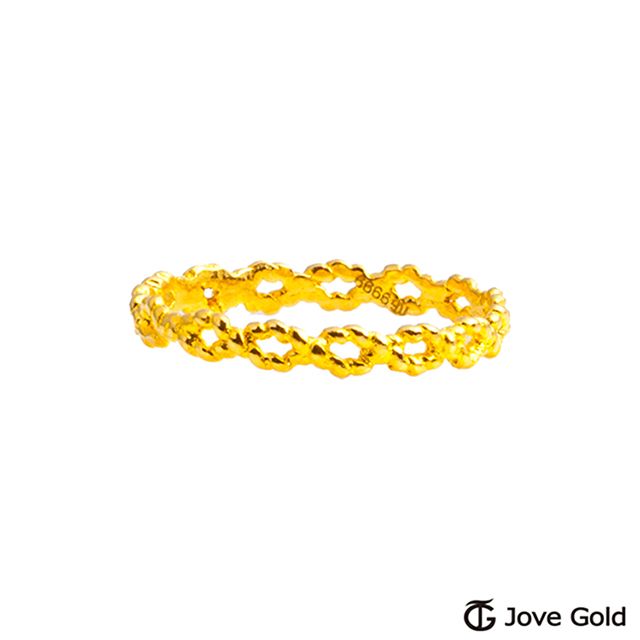 Jove gold  纏綿黃金戒指